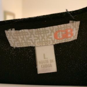 Gianni Bini Black Velvet Romper SZ L